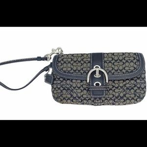 Coach Soho Signature Buckle Wristlet